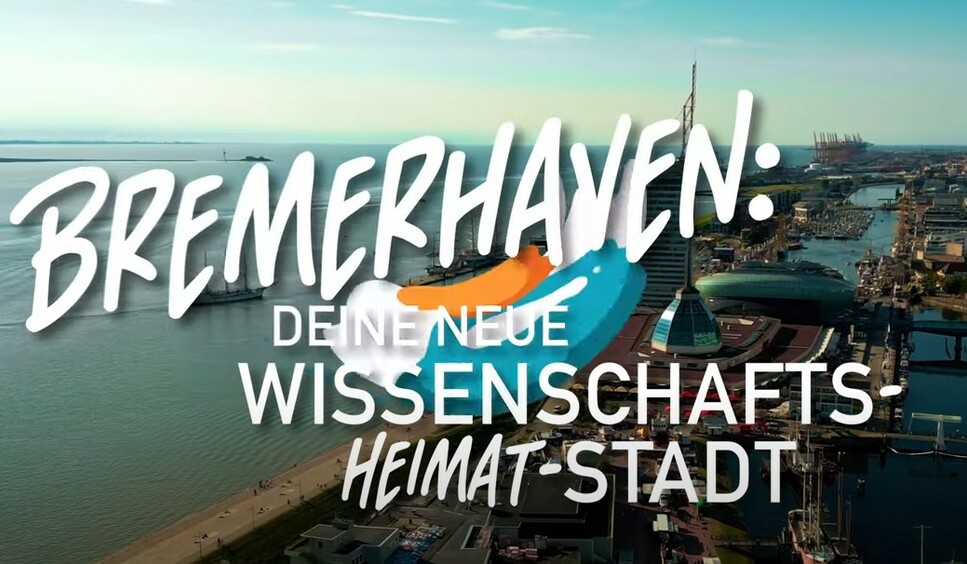 Die Stadt Bremerhaven aus der Vogelperspektive